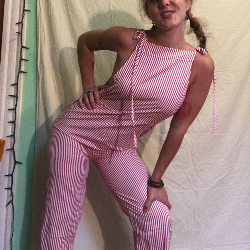 SOLD linen jumpsuit